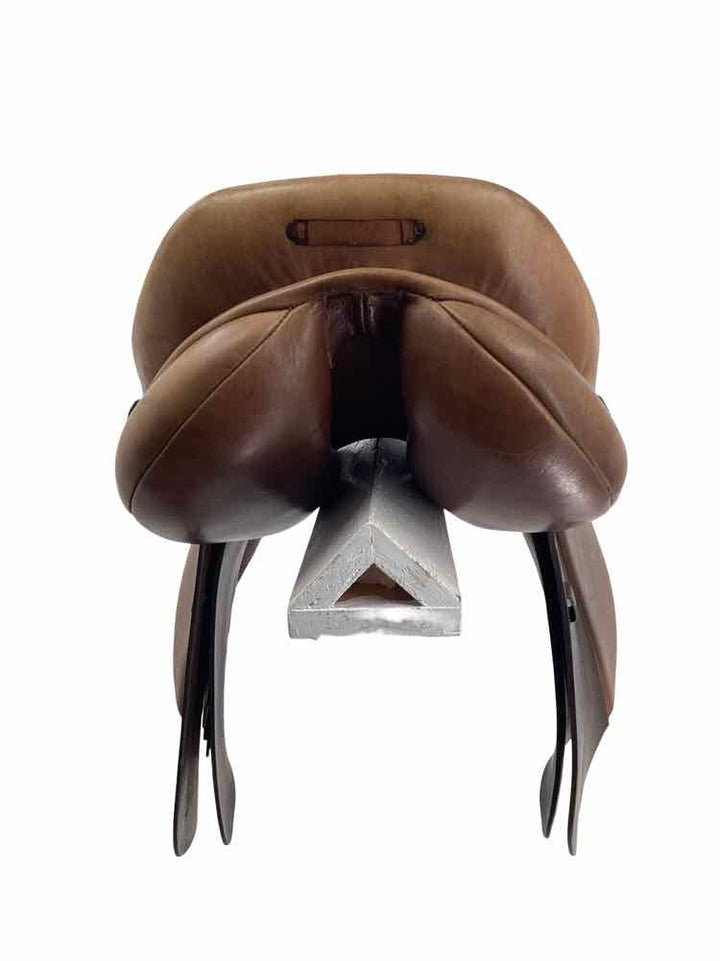 18.5" Mystic wide wool flocked used close contact saddle
