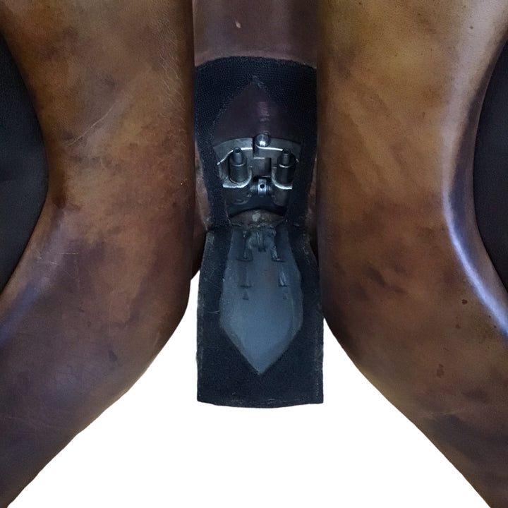 17" M. Toulouse Annice Adjustable Used Hunter/Jumper Saddle - H