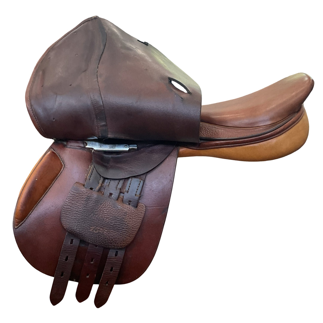 15.75" Dover Circuit Medium Used Childs Hunter/Jumper Saddle