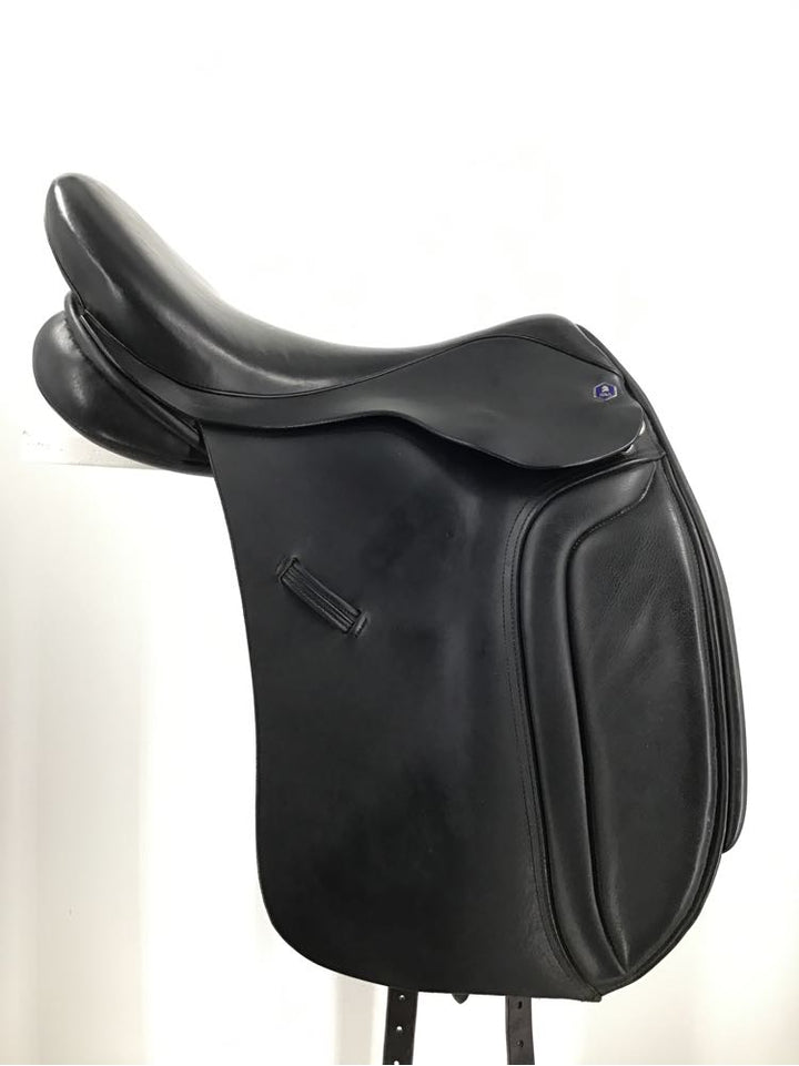 17.5" Hastilow Adjustable Used Dressage Saddle - C