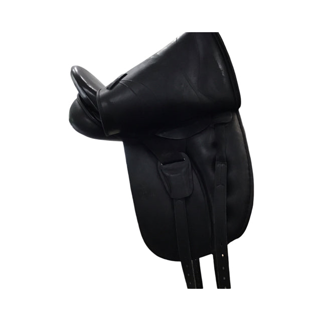 16.5" HDR Wide Tree Used Dressage Saddle - C