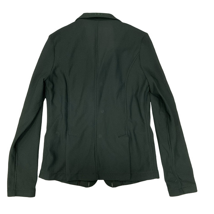 Alessandro Albanese Child 12 Platinum Motionlite Mesh Show Coat Green Used