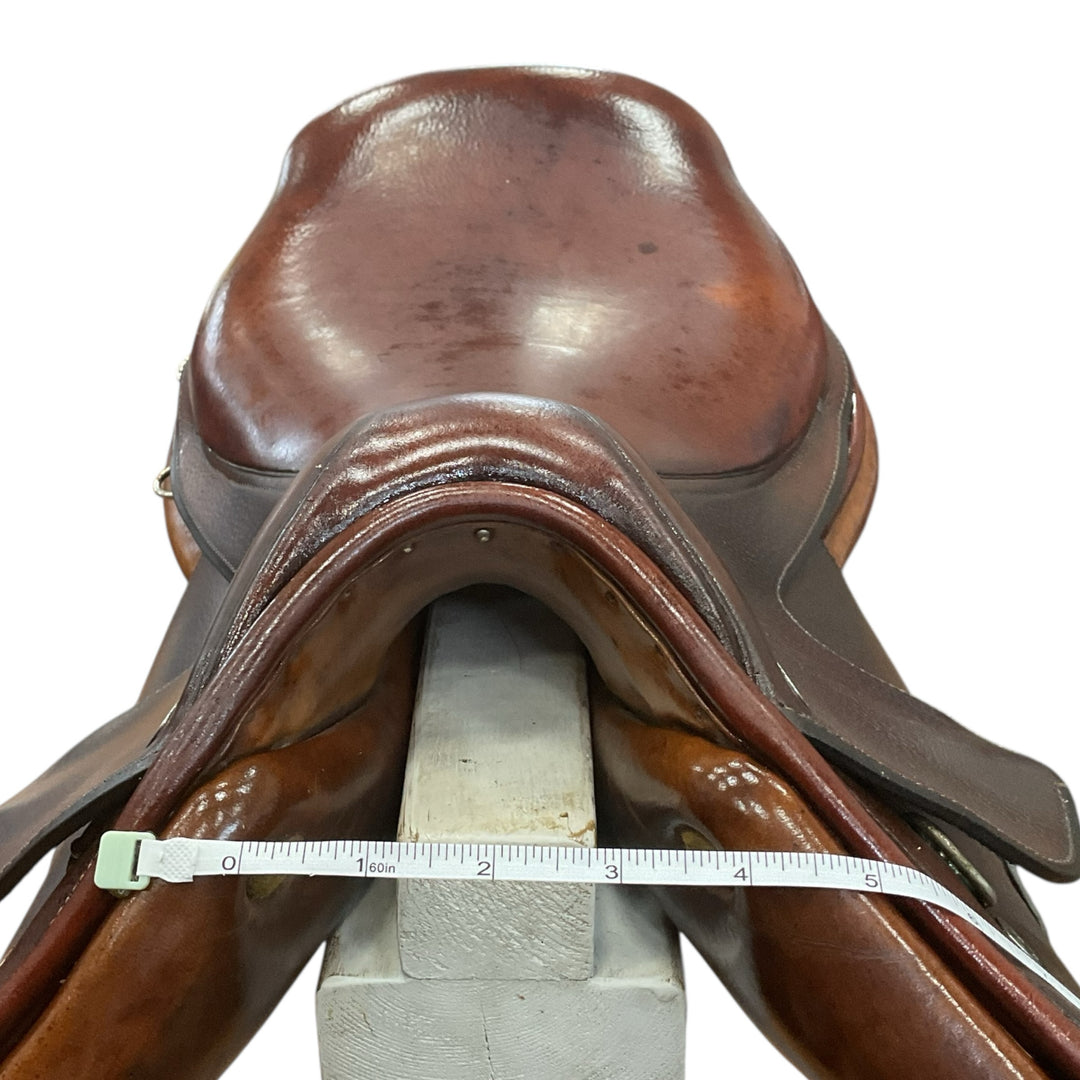 17" Hermes Steinkraus Narrow Used Hunter/Jumper Saddle - H