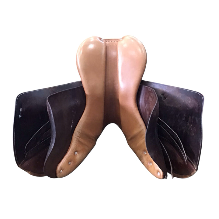 17.5" Crosby Centennial Wide Used Hunter/Jumper Saddle - H