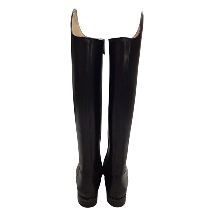 NEW Ladies Dress Boot 38 Regular Medium Black - H