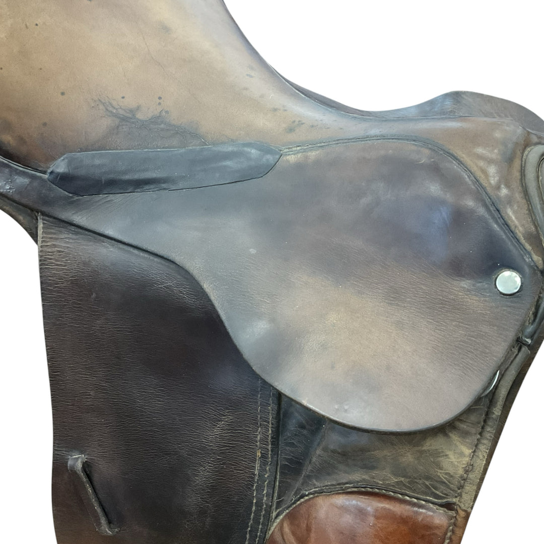 17" County Wide Used Dressage Saddle - H