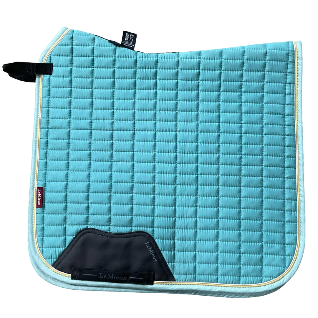LeMieux Large Dressage Saddle Pad Lagoon Used