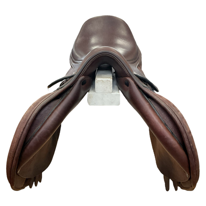17" Dover Circuit Premier Wide Used Hunter/Jumper Saddle - H