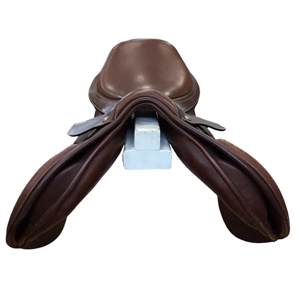 15" Collegiate Convertible Adjustable Used Childs Hunter/Jumper Saddle - H