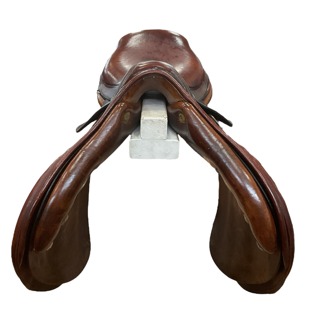17" Hermes Steinkraus Narrow Used Hunter/Jumper Saddle - H