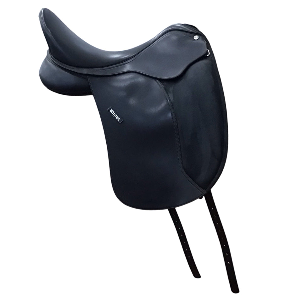 17" Wintec 500 Adjustable Used Dressage Saddle - H