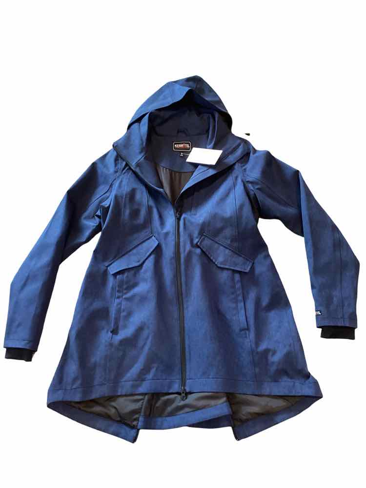 Kerrits new ladies navy M precip jacket B