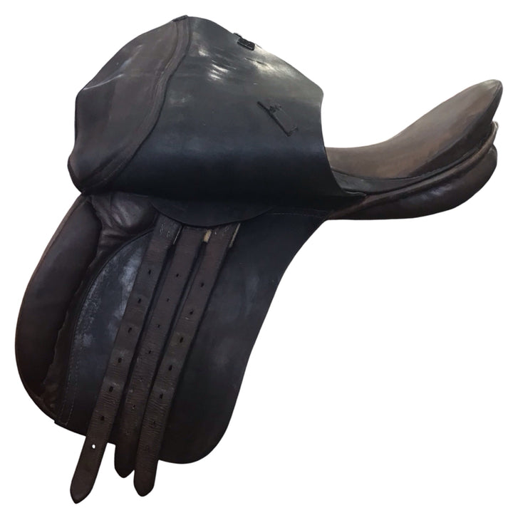 16.5" County Med/Wide Used All Purpose Saddle - H
