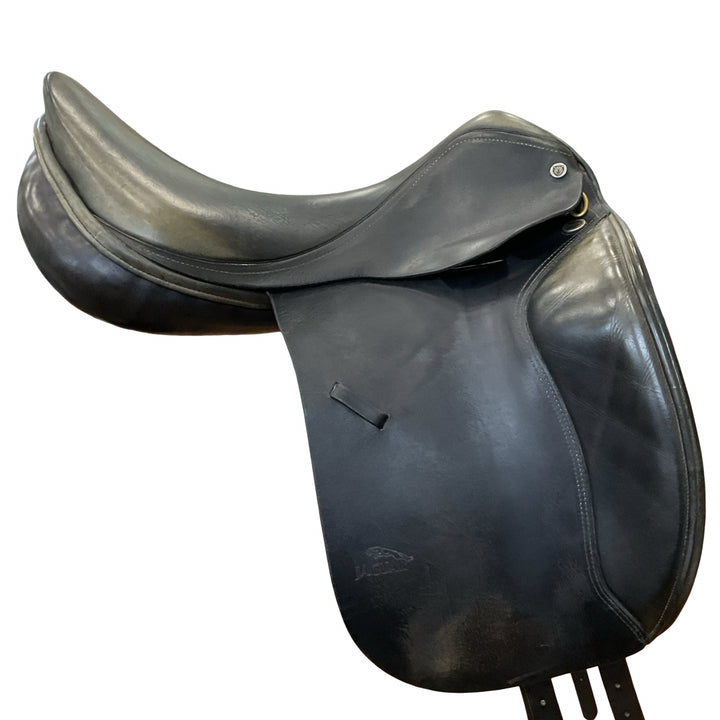 17.5" Harry Dabbs Jaguar Wide Used Dressage Saddle