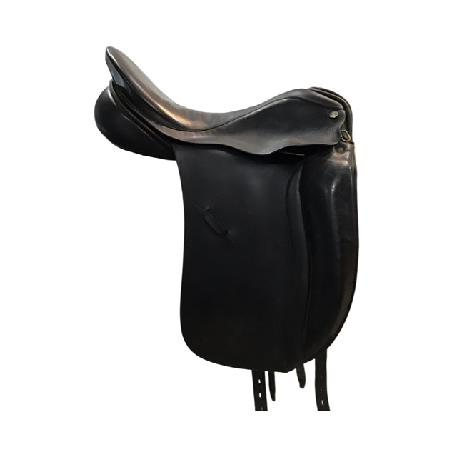 17.5" Albion Legend 5000 Medium Tree Used Dressage Saddle - C