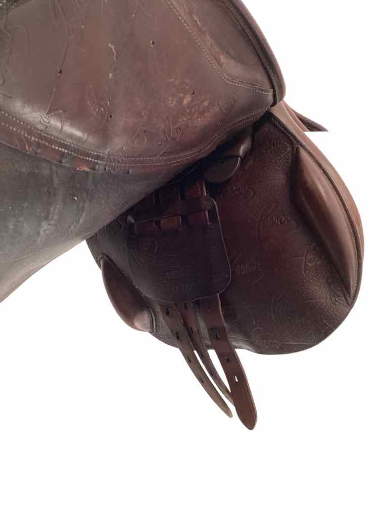 17.5" Pessoa used adjustable tree close contact saddle