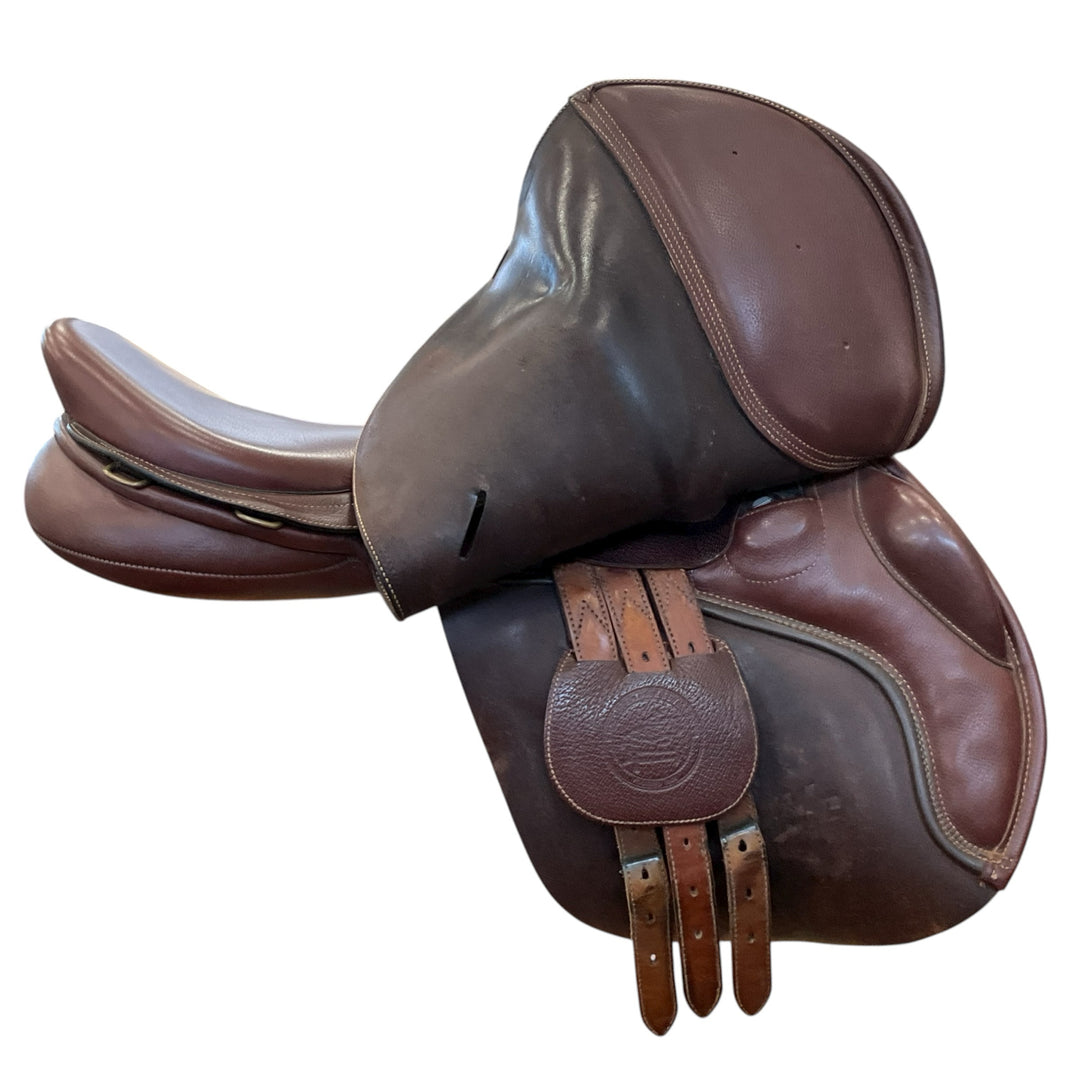 18" Collegiate Convertible Adjustable Used Hunter/Jumper Saddle - H
