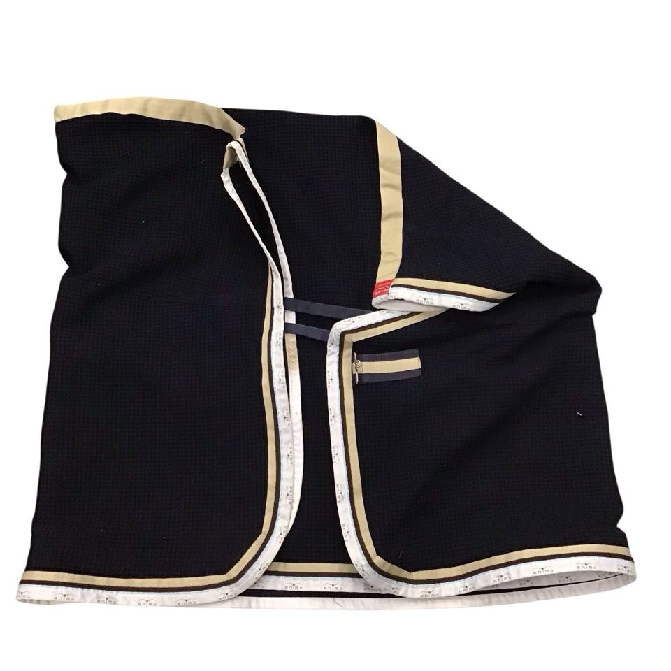 Animo 75" Waffle Irish Knit Cooler Navy Used - H