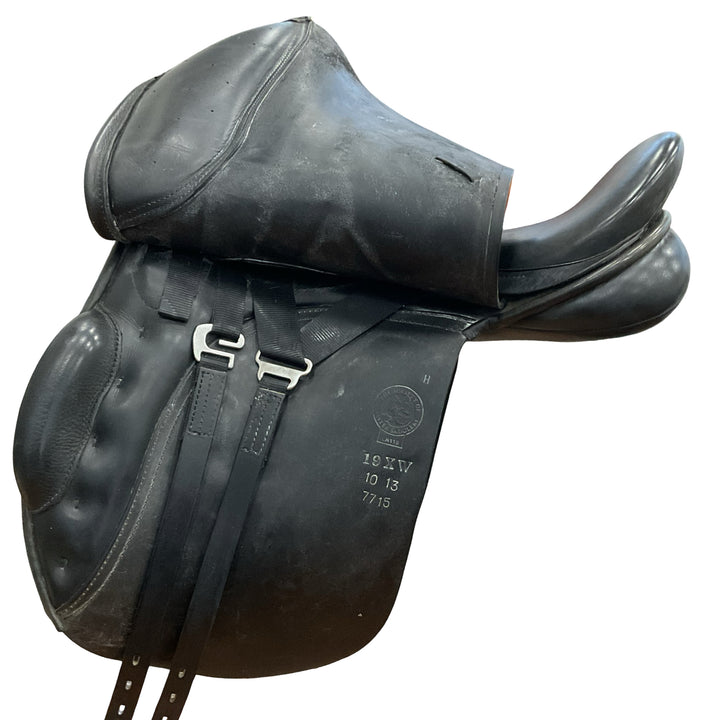 19" Lovatt & Ricketts Solstice X-Wide Hoop Used All Purpose Saddle