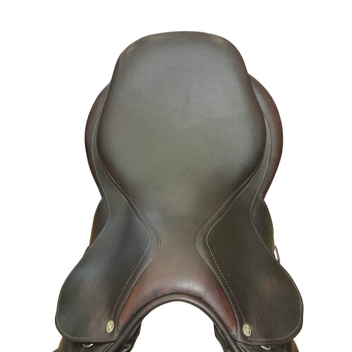 17.5" Antares Monoflap Medium Used Hunter/Jumper Saddle