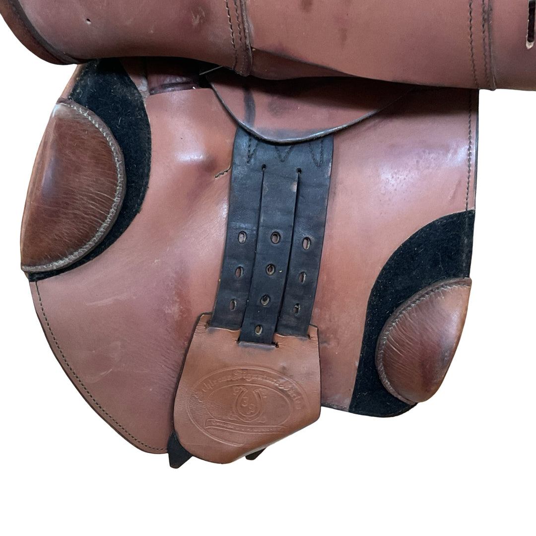18" Schleese Eagle Size 3 Med/Wide Used Hunter/Jumper Saddle