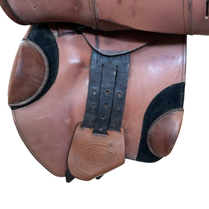 18" Schleese Eagle Size 3 Med/Wide Used Hunter/Jumper Saddle