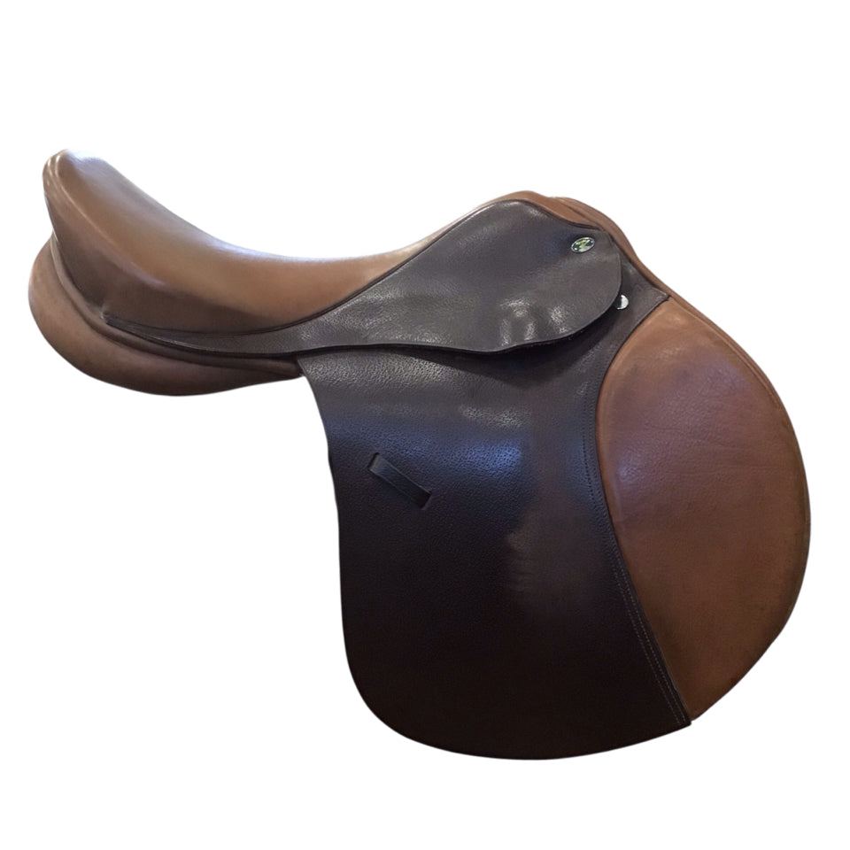18.5" Mystic Med/Wide Used Hunter/Jumper Saddle - H