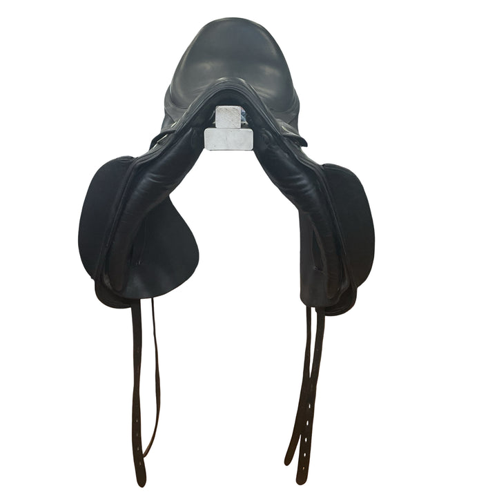 17" Verhan Odyssey Wide Used Dressage Saddle