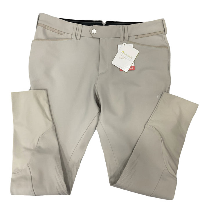 Samshield Women's 34 Knee Patch Schooling Breech Beige New