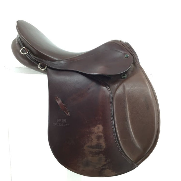 17" Stubben used all purpose saddle B