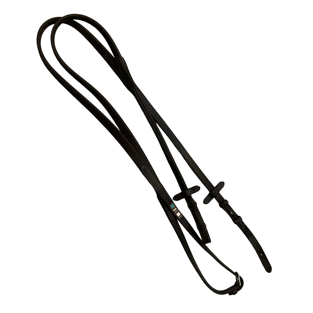 Voltaire Full Rubber Reins Dark Brown Used