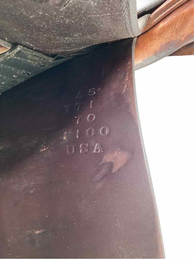 17" Tad Coffin used close contact saddle