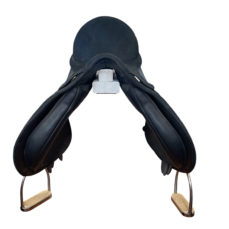 16.5" Wintec 2000 Adjustable Used All Purpose Saddle with Irons and Webbers
