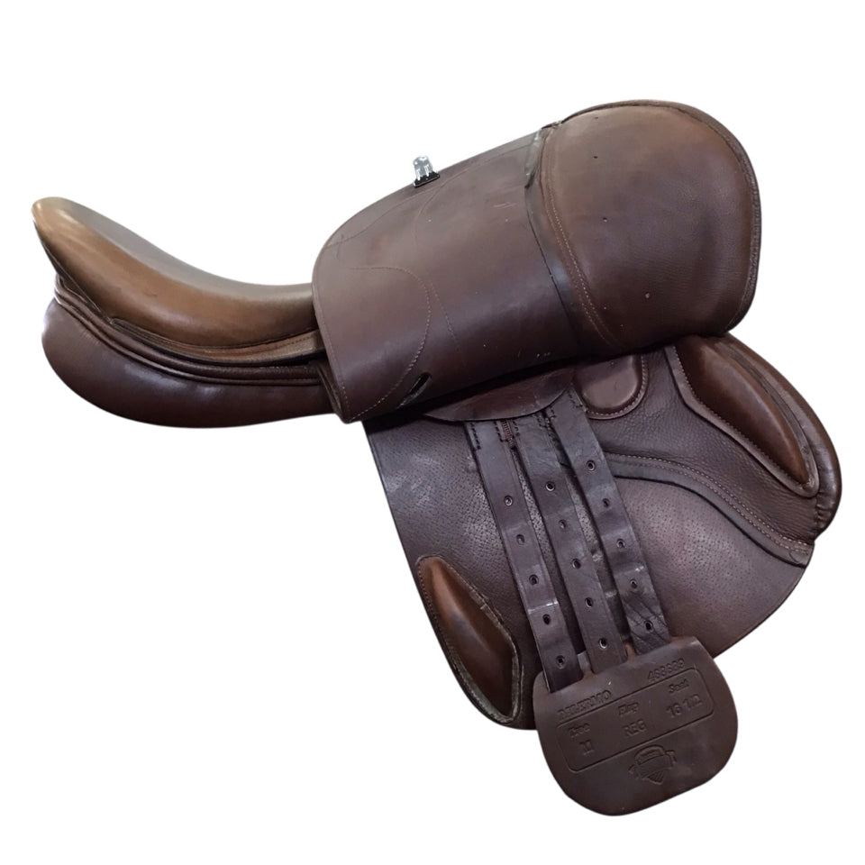 16.5" Ovation Palermo Adjustable Used Hunter/Jumper Saddle - H