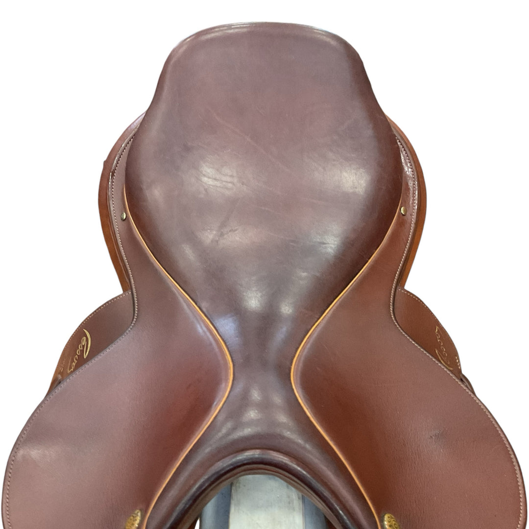 17" Pessoa Wide Used Hunter/Jumper Saddle - H