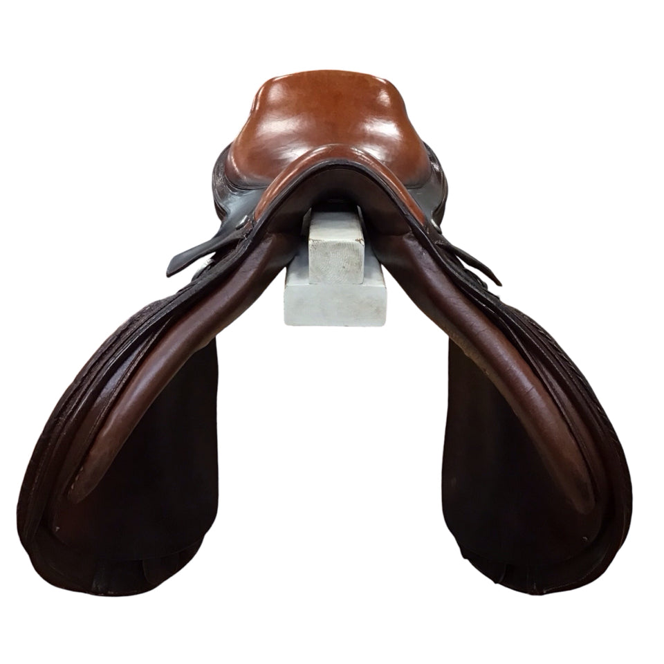 16.5" Pessoa Rodrigo Wide Used Hunter/Jumper Saddle - H