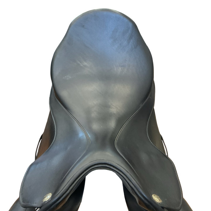 17.5" Sommer S-Spezial Custom 31.5cm Med/Wide Used Dressage Saddle