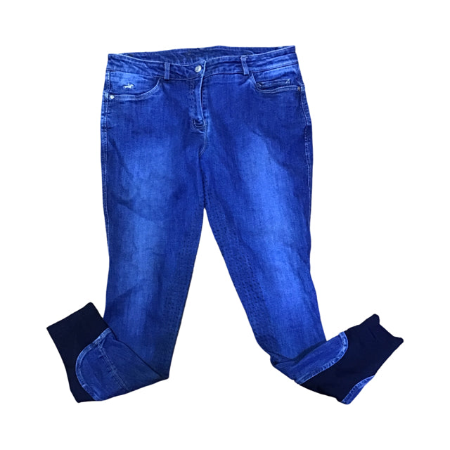 SCHOCKEMOHLE 30R Denim FS Breeches USED B