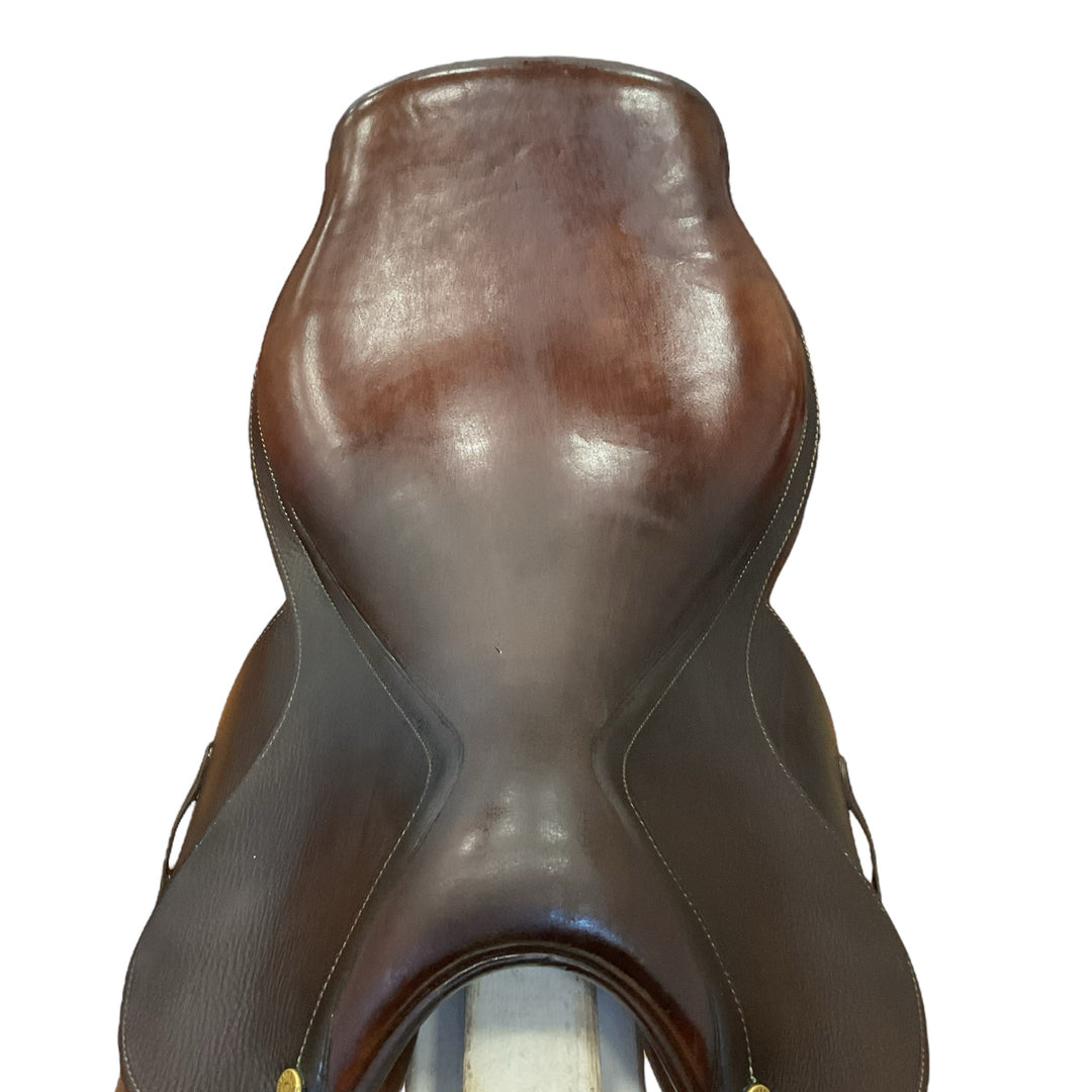 16.5" Bruno Delgrange Medium Used Hunter/Jumper Saddle - H