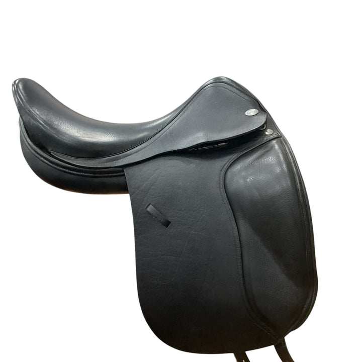 18" Harry Dabbs Jaguar XKC Medium Used Dressage Saddle - H