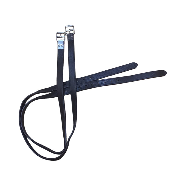 BATES 48" Soft Covered Stirrup Leathers USED B