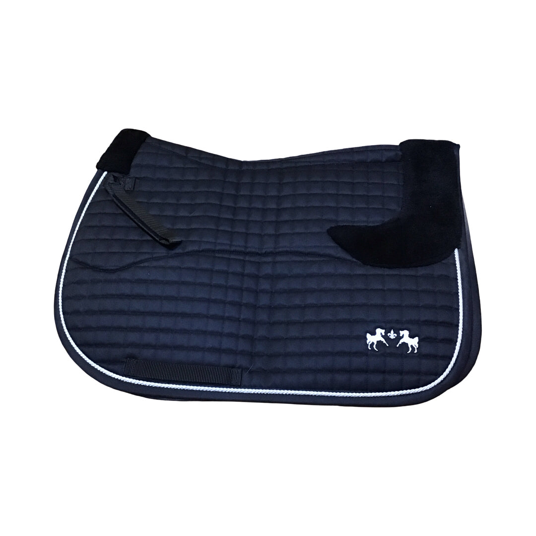 Equine Couture Regal Fleece Trim Pad w/Coolmax Lining Used