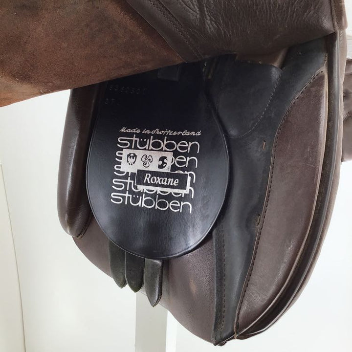 17" Stubben used all purpose saddle B