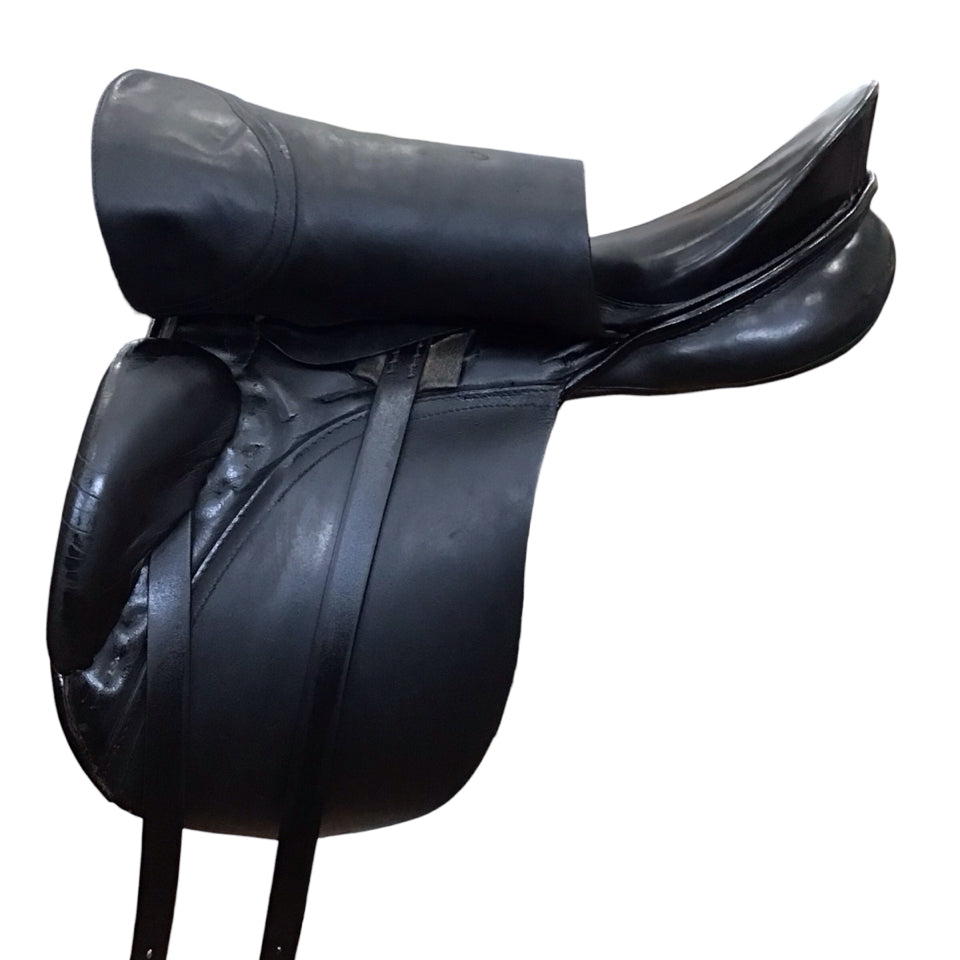 17.5" Passier Optimum Medium Used Dressage Saddle - H