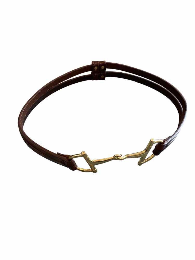 20"-29" 2 Strand Snaffle Bit Belt USED B