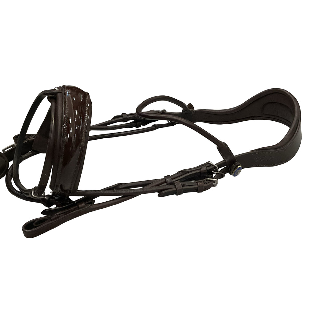 PS OF SWEDEN Horse/Full GP Bridle w/ Flash Used - H