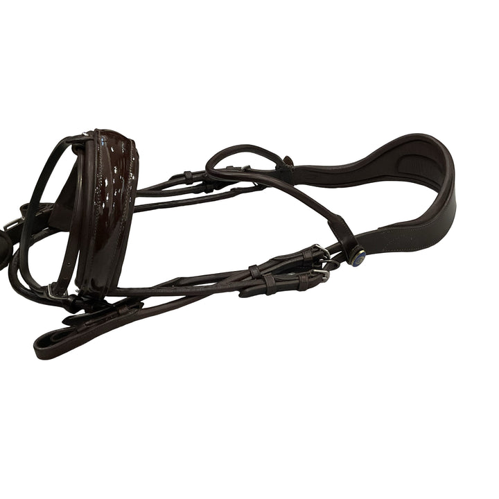 PS OF SWEDEN Horse/Full GP Bridle w/ Flash Used - H