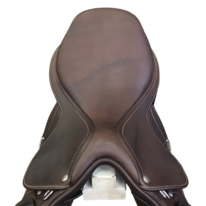 17.5" Bates Advanta Luxe Adjustable Used Hunter/Jumper Saddle - H