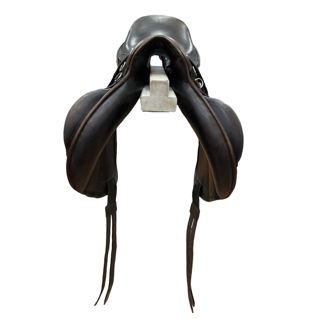 17.5" Schleese Monoflap Eventing Narrow Used Hunter/Jumper Saddle