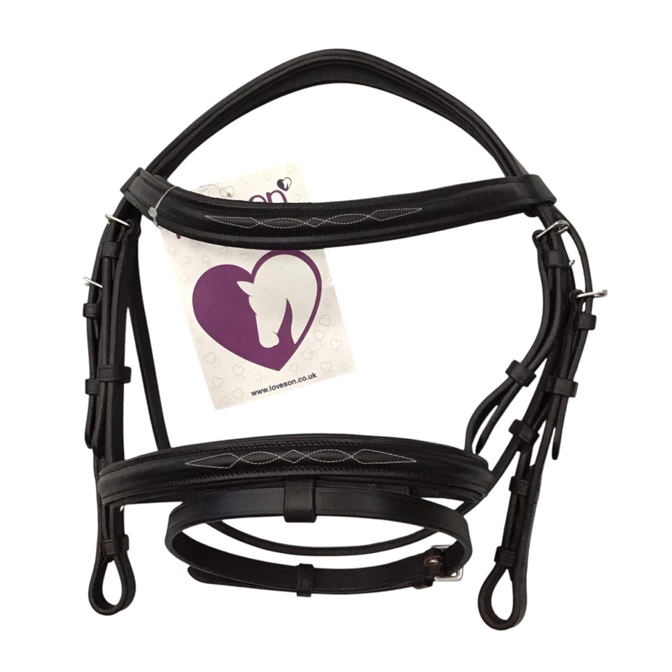 Loveson Pony Elegance Fancy Stitch Bridle New - H